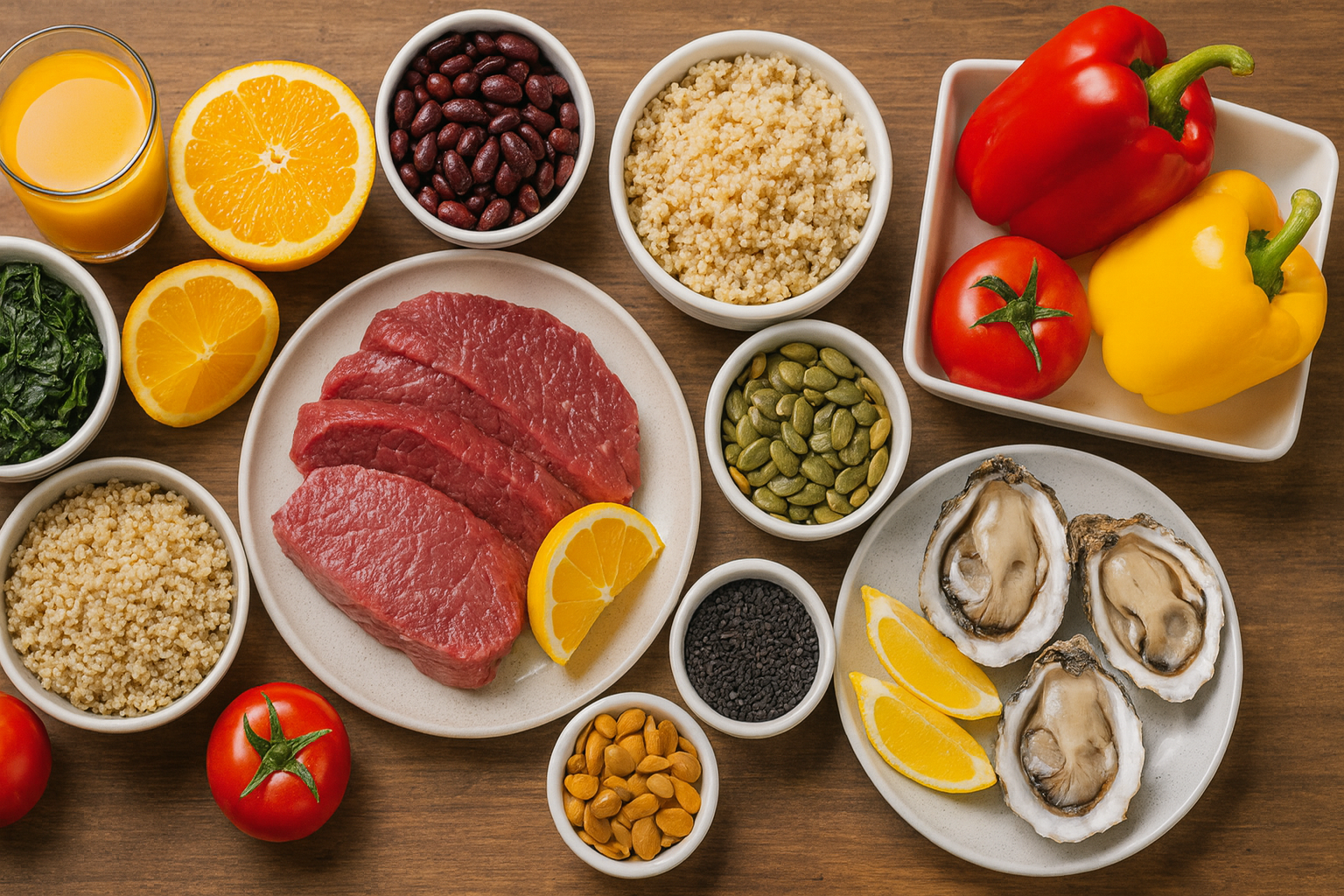 High Iron Content Food